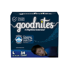 Goodnites Boys & Girls Goodnites Bedtime Underwear