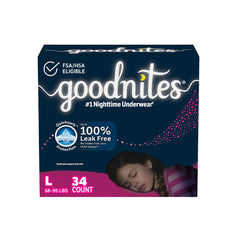 Goodnites Boys & Girls Goodnites Bedtime Underwear