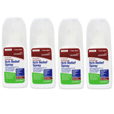 Leader Itch Relief Spray, Diphenhydramine HCl 2% and Zinc Acetate 0.1%, 2 Fl Oz - 4 Pack