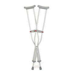 Medline Industries Red-Dot Aluminum Crutches