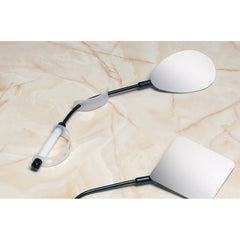 Handheld Inspection Mirror (4" x 6" Oval)