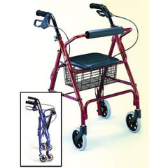 Rose Healthcare 4 Wheeled Aluminum Rollator