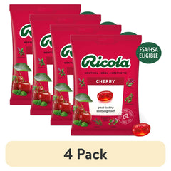 Ricola Cherry Throat Drops | Delicious Throat Refreshment & Oral Anesthetic
