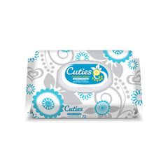 Cuties Unscented/Sensitive Wipes