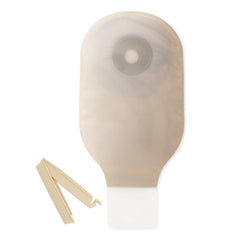 Hollister One-Piece Drainable Ostomy Pouch – Flat Flextend Barrier, Clamp Closure, Tape