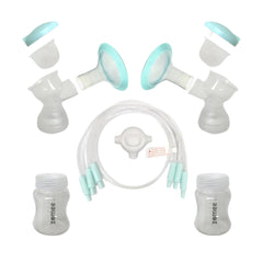 Zomee Z1 Breast Shield Kit Replacement For Double Pumping (Set of 2)