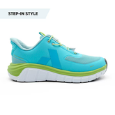 ANODYNE No. 23 Women's Sport Runner w/ Heel Assist (Teal Lime)