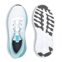 ANODYNE No. 23 Women's Sport Runner w/ Heel Assist (White Blue)