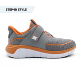 ANODYNE No. 45 Women's Sport Jogger w/ Heel Assist (Grey Orange)