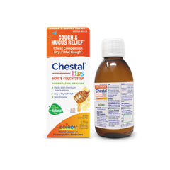 Boiron Chestal Kids Honey Cough Syrup, Homeopathic Medicine for Chest Congestion, 6.7 fl oz