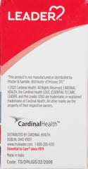 Leader Omeprazole Delayed Release Acid Reducer, Heartburn, Upset Stomach, Acid Indigestion, 20mg, 42 Tablets