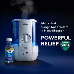 Vicks Vapo Steam Cough Suppressant for Use in Vaporizers and Humidifiers, 8 fl oz