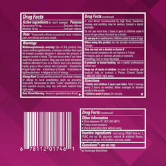 Chloraseptic Max Strength Sore Throat Lozenges, Wild Berries Flavor Throat Remedy, 15 Count