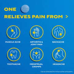 Aleve Back & Muscle Pain Reliever Naproxen Sodium Tablets, 90 Count