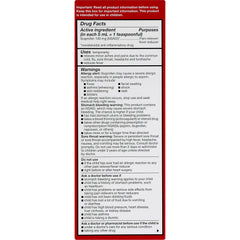 Leader Children's Ibuprofen Liquid Pain & Fever Reliever , Berry, 8oz