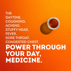 Vicks DayQuil and NyQuil Severe Cold and Flu Liquid, Cold and Flu Medicine for Adults, 2x12 Fl oz