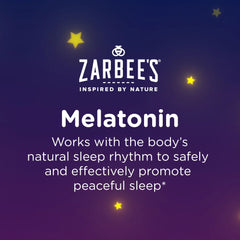 Zarbee’S Children's Sleep Gummies With Melatonin, Drug-Free, Non-Habit Forming, Natural Berry, 34Ct