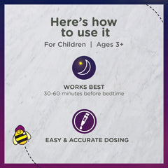 Zarbee's Children's Sleep Liquid with Melatonin, Natural Berry