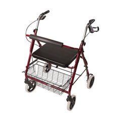 MABIS/DMI Healthcare Extra Wide Heavy Duty Aluminum Rollator