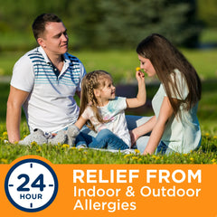 Spirit 360 All Day Allergy Relief, Indoor/Outdoor, 10mg Cetirizine Hcl, 14 Tablets