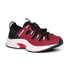 Dr. Comfort Earhart Women’s Athletic Shoe - Burgundy