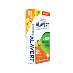 Alavert Allergy 24 Hour Relief, Citrus Burst Flavor, Orally Disintegrating Allergy Tablets, Non-drowsy Antihistamine, Loratadine