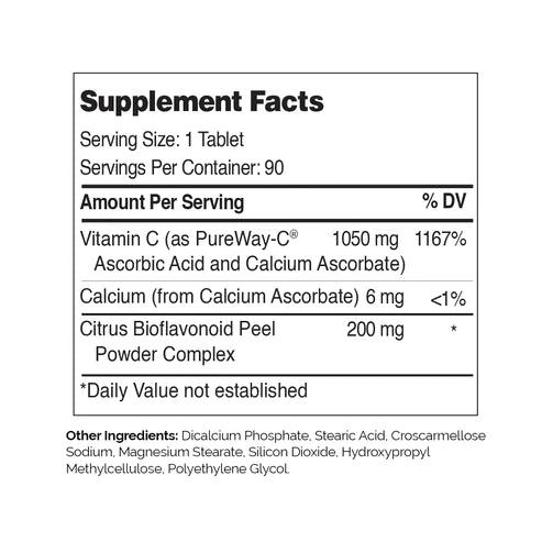 Zahler PureWay-C 1000 mg Tablets