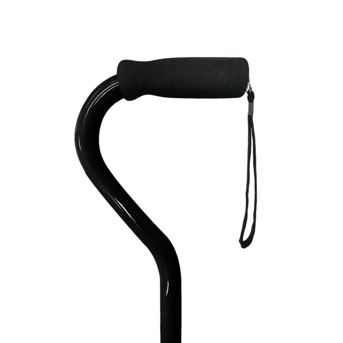 CaneCraft Offset Handle Cane Black