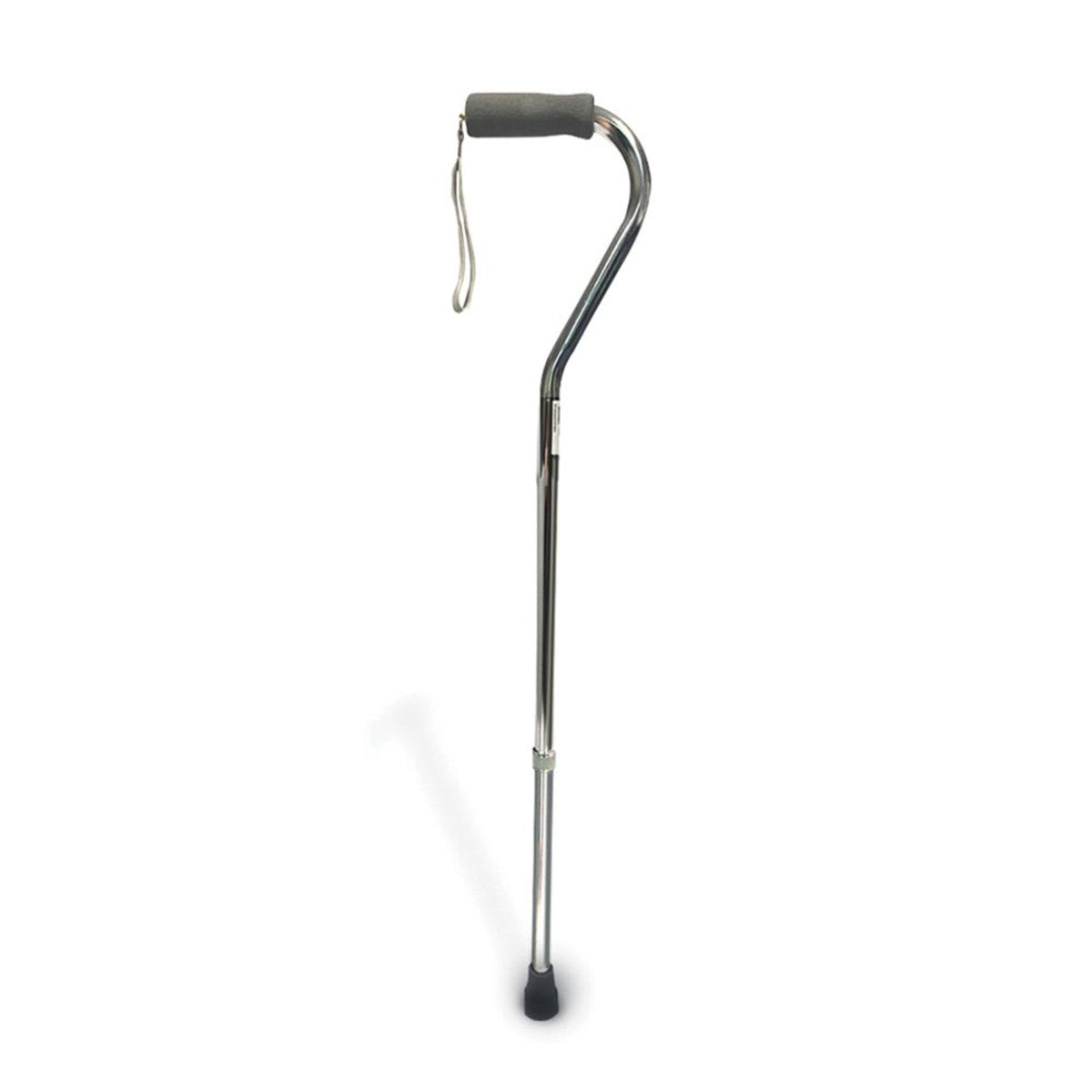 CaneCraft Offset Handle Cane Silver