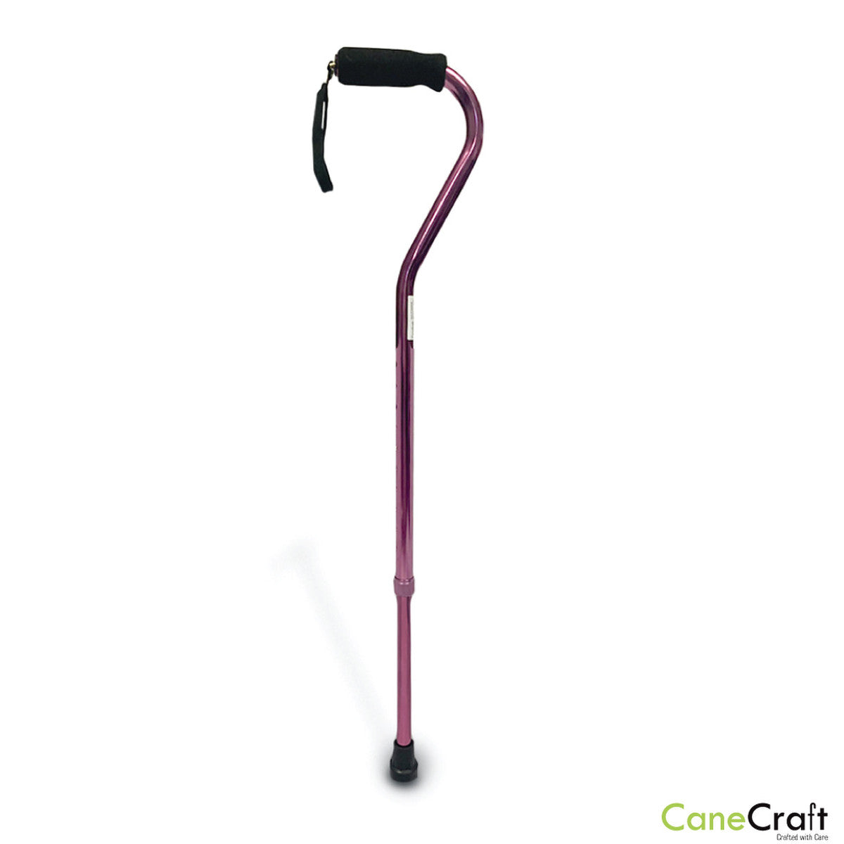 CaneCraft Offset Handle Cane Red
