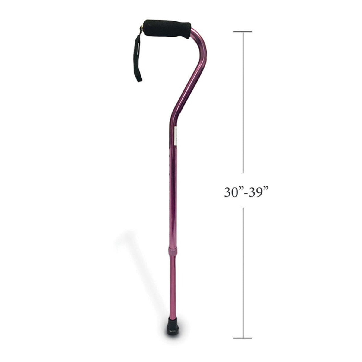CaneCraft Offset Handle Cane Red