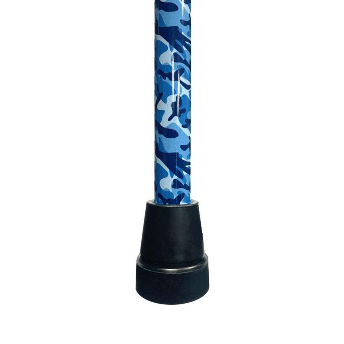 CaneCraft Folding Cane with Plastic Handle, Blue Camo