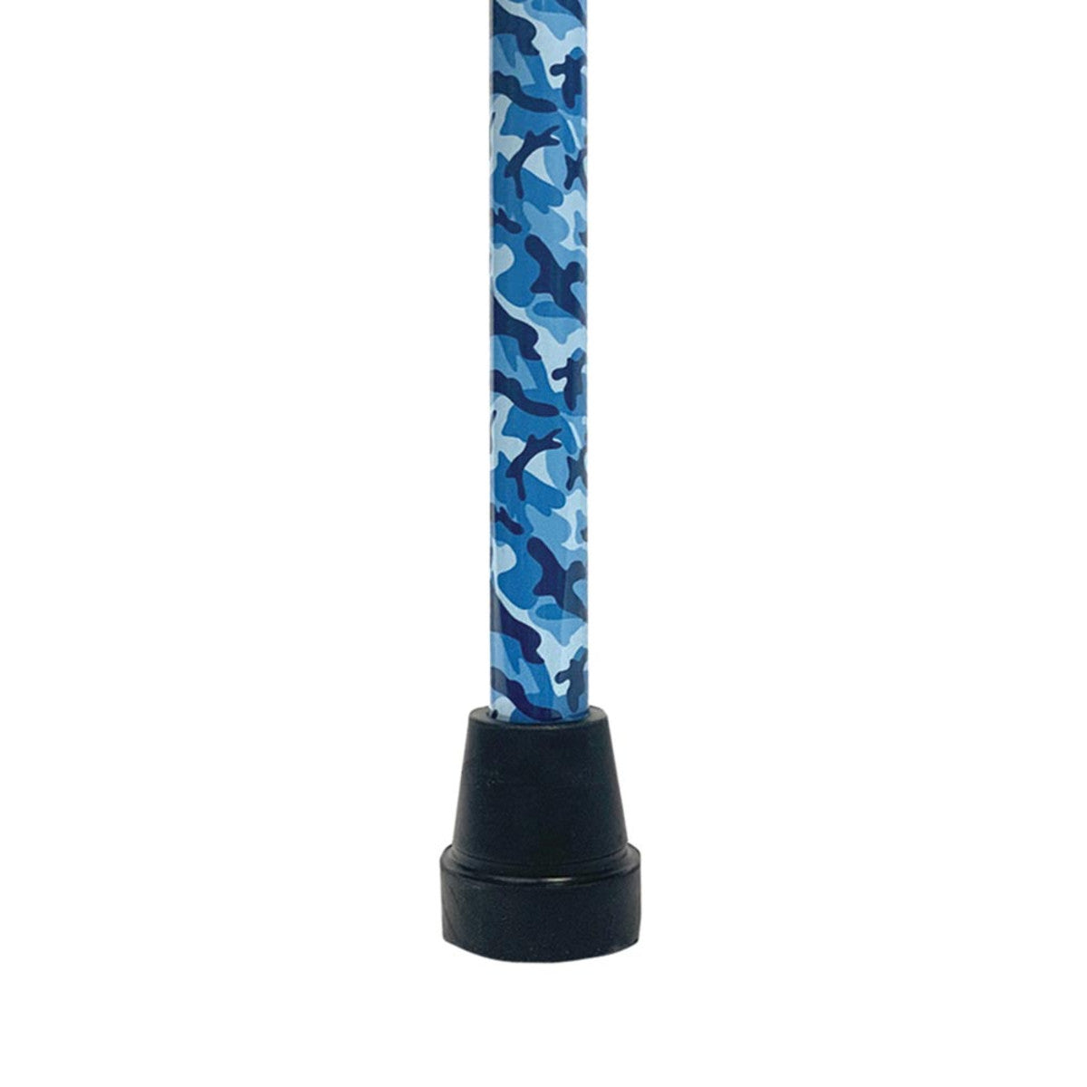 CaneCraft Offset Cane with Foam Handle, Blue Camo