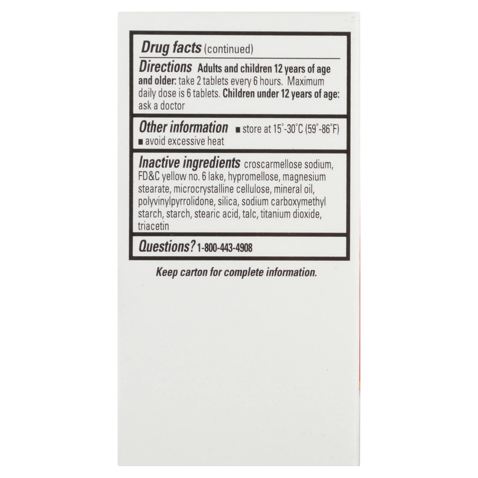 Percogesic Extra Strength Pain Relief, Aspirin Free Fast Acting Relief, Acetaminophen and Diphenhydramine, 40 Tablets