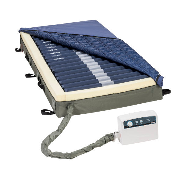 Drive Medical PreserveTech™ Med-Aire Edge Alternating Pressure & Low Air Loss Mattress Replacement System
