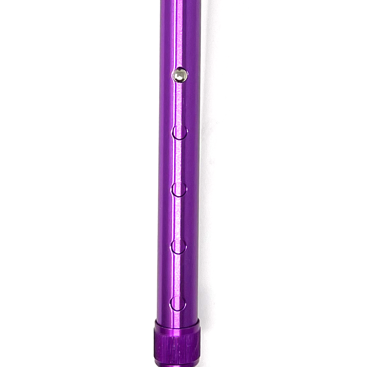 CaneCraft Folding Cane with TPR Handle, Purple
