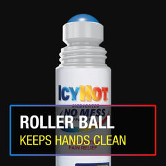Icy Hot Original Medicated Topical Pain Reliever Liquid and Numbing Muscle Rub for Joint Pain Relief, Roll-On Cream, 16% Menthol, 2.5 fl oz