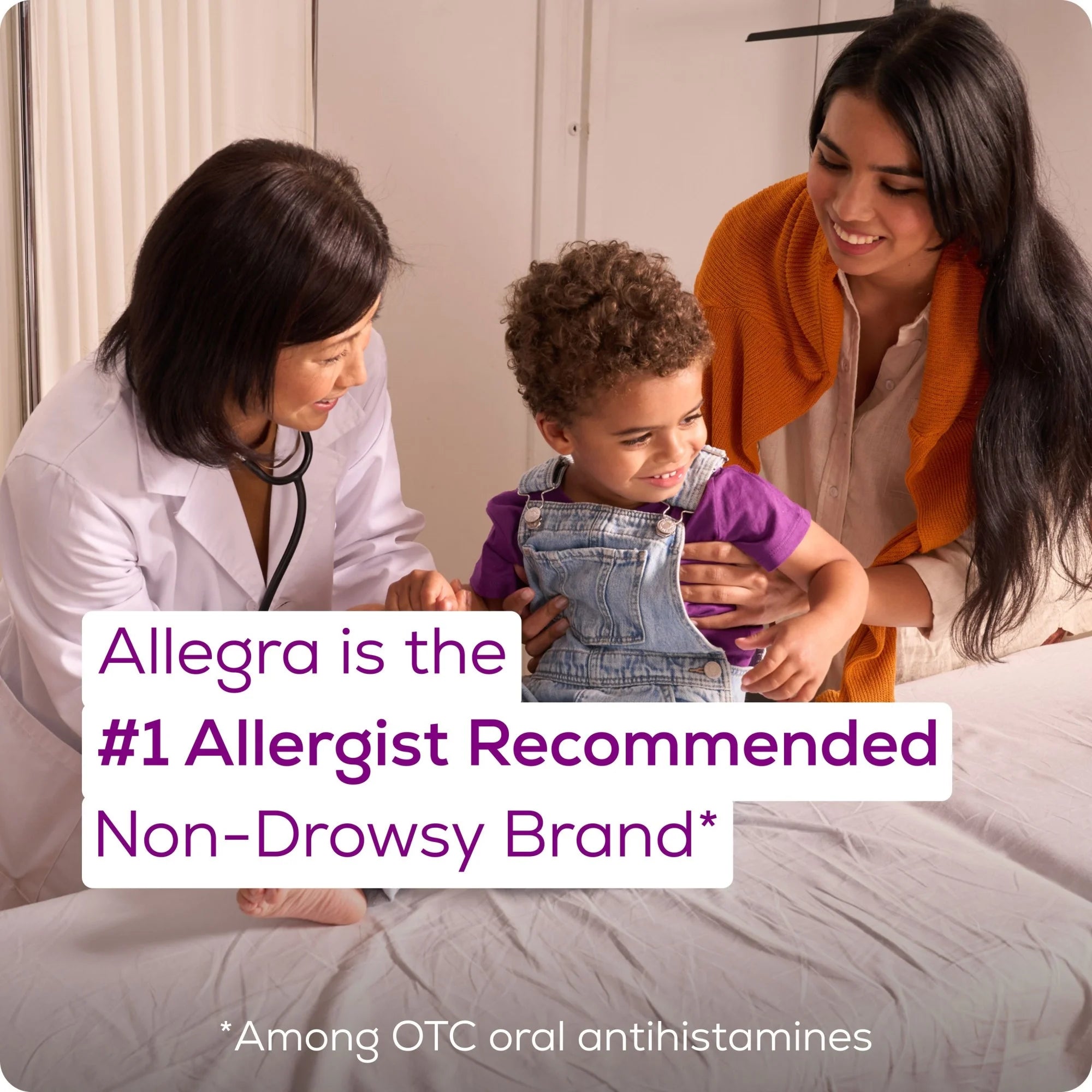 Allegra Children's 12-Hour Allergy Relief Orally Dissolving Tablets, Non-Drowsy Indoor and Outdoor Allergy Medicine, 30 mg Fexofenadine HCI Antihistamine For Kids, Orange Cream Flavor, 24-Count