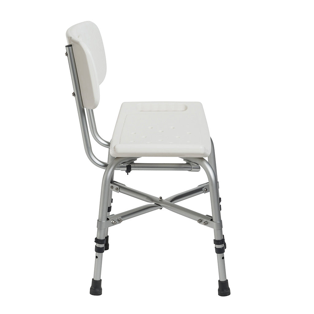 Drive Medical Deluxe Bariatric Shower Chair with Cross-Frame Brace