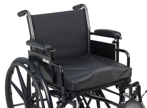 Drive Medical Titanium Skin Protection and Positioning Gel/Foam Wheelchair Cushion