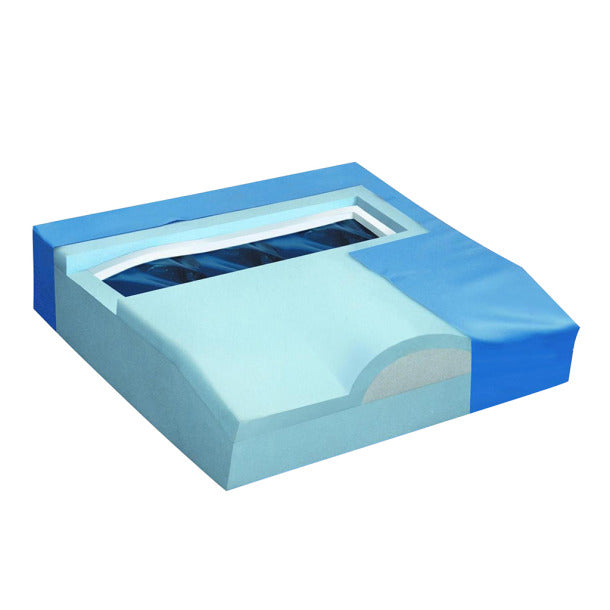 Drive Medical Titanium Skin Protection and Positioning Gel/Foam Wheelchair Cushion
