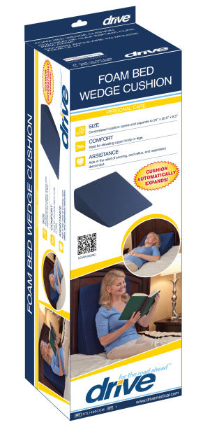 Drive Medical Compressed Bed Wedge Cushion