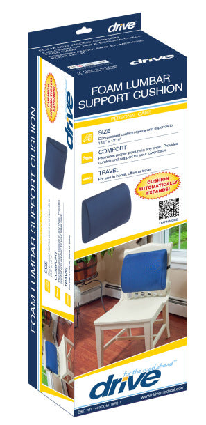 Drive Medical Compressed Lumbar Cushion