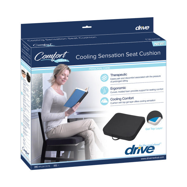 Drive Medical Comfort Touch™ Cooling Sensation Seat Cushion