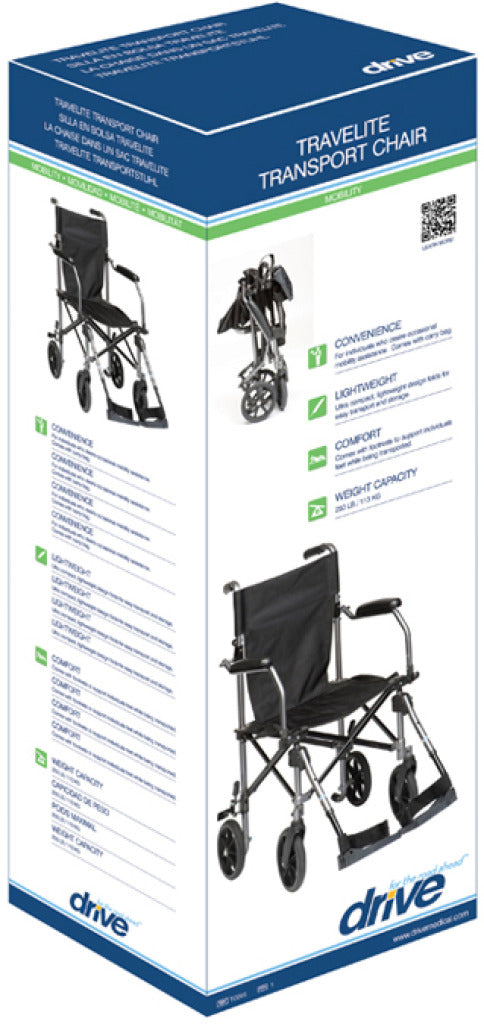 Drive Medical Travelite Transport Chair