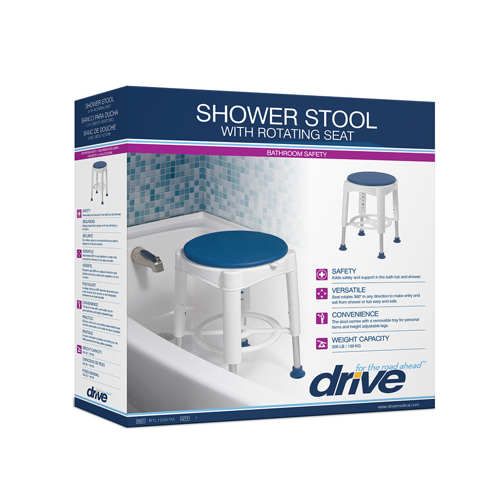 Drive Medical Swivel Seat Shower Stool