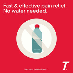 Tylenol Extra Strength Dissolve Packs with Acetaminophen, Berry, 12 Ct