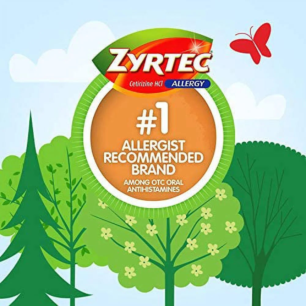 Zyrtec Allergy 10 mg Liquid Gels 40 Liquid Gels
