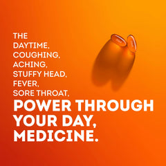 Vicks DayQuil Cold and Flu Liquicaps, Cold and Flu Medicine for Adults, 24 Count