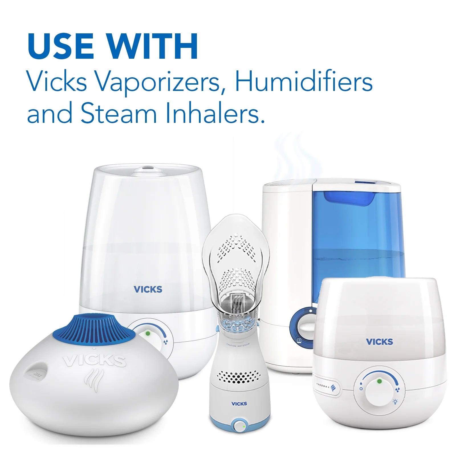 Vicks Vapo Pads Soothing Menthol, Sinus or Allergy Relief, 12 Pack